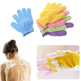 Right Products 2 Pair Bath Gloves Spa Massage Body Scrubber Cleaner | Exfoliating Polyester Pouf Scrubber Sponge Pad Mitt Glove