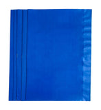 YN Blue Laminated Book Cover | Waterproof Protective Plastic Sheet for School Books Notebooks Textbooks & Copies | Durable Reusa