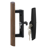 Prime-Line C 1241 Keyed 3-1/2 In. Sliding Door Handle, Acorn (Single Pack)
