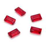 25pcs Adabele Austrian 14mm Faceted Rectangle Crystal Beads Siam Red Compatible with Swarovski Crystals Preciosa 5055