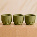 Ugaoo Echo Recycled Plastic Planter Pot For Indoor & Outdoor Plants | Decorative Geometric Plant Pots For Succulents, Herbs & Sm