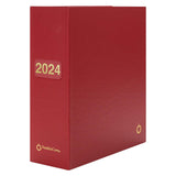 FranklinCovey Storage Binder Protect Past and Future Planner Pages (Classic, Red)