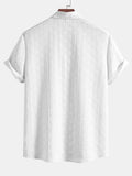 Leriya Fashion Men'S Solid Regular Fit Shirt (Lf-Ms-6246_White