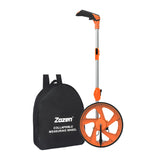 Zozen Distance Measuring Wheel, Measure Wheel in Feet and Inches, Collapsible/Mechanical/One Key to Reset/Kickstand to Keep Stan