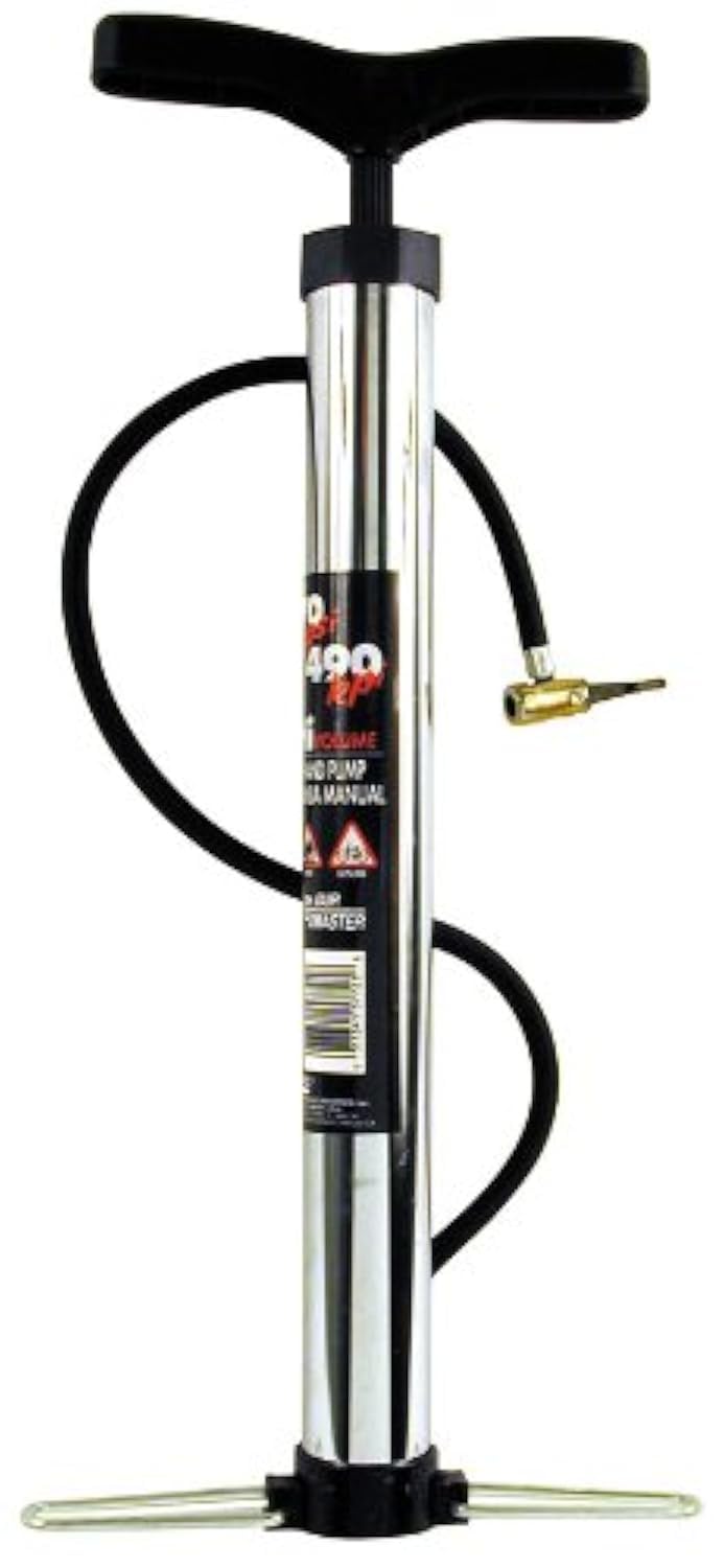 Custom Accessories 57721 Chrome 100 Psi Hand Pump
