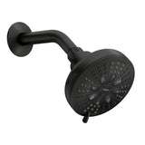 Moen 200W0BL Hydro Energetix EightFunction 5 Diameter Spray Head Standard, Matte Black