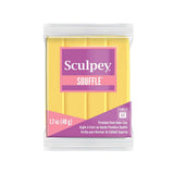 Polyform Sculpey Souffl Polymer OvenBake Clay, Canary Yellow, Non Toxic, 1.7 oz. bar, Great for jewelry making, holiday, DIY,