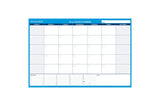 AtAGlance Undated Horizontal Wall Planner 48amp;quot; x 32amp;quot; Blue