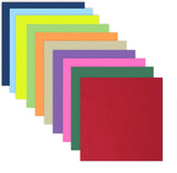Ofixo 200Pcs Diy Square Origami Paper Double Sides Solid Color Folding Paper Multicolor Kids Handmade Scrapbooking Craft Accesso