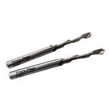 ToolPro 3/16 Spiral Downward Cutout Bit, Pack of 2