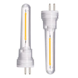 DGE S14 Replacement LED Bulb 2 Pack Replacement String Light Bulbs 1.5 Watt LED Replacement Light Bulb, Shatter-Proof and Waterp
