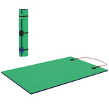 Soozier 9' x 6' Lily Pad Floating Mat for Lake, 3-Layer Tear-Resistant XPE Foam Water Mat for 2 Adults, Floating Water Pad for L