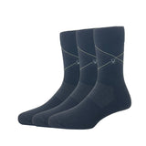 Allen Solly MenS Cotton Full Length Socks (Pack Of 3) Black