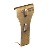 The Lakeside Collection Brick Hook Clips (4 Pack) for Outdoor Decor, Fits Standard Bricks 21/8 to 21/2 high, No Drills or Na