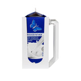 Carton Caddy XL Half Gallon Milk Carton Holder with Handle, Juice Box, Soda Bottle and Milk Half Gallon Holder with Handle, Rust