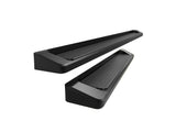 APS Premium 6in Black Running Boards Compatible with Ford Transit Full Size Van 15-25