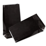 KEYYOOMY 100 CT Small Orange Paper Bags Orange Party Favor Bags Party Goodie Bag Paper Lunch Bag (100 CT, 3.1 X 5.1 X 9.4 In)