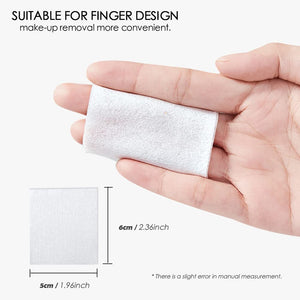 1000PCS Ultra Thin Makeup Remover Cotton Pads Perfect for Face Lips Eyes Nails Polish Makeup Remover Cleansing and Daily Skin Ca