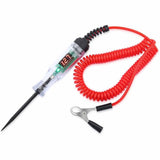 Uptodatetools Car Voltage Tester Pen With Alligator Clip,Dc 348V Test Light Pen Digital Led Circuit Tester With Prolong Spring 
