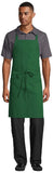 Uncommon Threads mens Restaurant Bib Apron, Kelly, One Size US