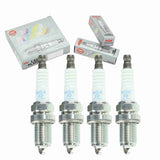 4 pc NGK Laser Platinum Spark Plugs compatible with Honda S2000 2.0L 2.2L L4 2000-2009