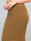 Lyra Lycra Saree Shapewear Petticoat For Womens Sarees Biscuit 2Xl