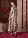 Anni Designer Women'S Rayon Blend Straight Printed Kurta With Pant (Bhaskar Grey_L_Grey_Large),Grey,L,Rayon Blend,A-Line,