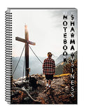 Sharma Business Large A4 Size Spiral Notebook For School And Office Work, White Smooth Pages, 400 Plain Unruled Pages. B