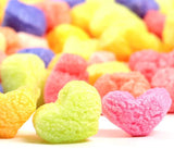Bubblefast! Brand FunPak MiniPack Plant Based Biodegradable Packing Peanuts, 0.60 cu ft Bag, Compostable (Rainbow Hearts)