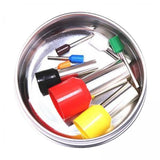 TRENDIVIBE 4x8PCS Shape Clay Cutters Punch Mold Scrapers Tool with Storage Case for Clay