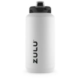 ZULU Goals 64oz Water Bottle Half Gallon Stainless Steel Jug with Straw, Leak Proof Lid and Handle, Vacuum Insulated Double Wall