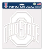 Wincraft Ohio State Buckeyes Decal 8x8 Die Cut White