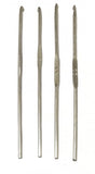 HimmuS Fashion Hub Stainless Steel No.11 & No.12 Crochet Hooks (Kiroshiya) Knitting Needles For Sewing Craft Woolen Cloth (Set 