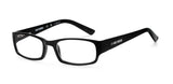 HarleyDavidson Classic Style Unisex Plastic Rectangular Readers 1.50 Power