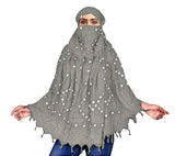 Cotton Long Scarf Cum Mask Scarves Usable For Vehicle Driver, Bandhani Printed Design, Universal Size, For Girl & Women, Breatha