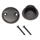 DESIGN HOUSE 522714 Toe Tap Bath Drain Stopper, Oil Rubbed Bronze