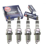 4 pc NGK Iridium IX Spark Plugs compatible with Honda Accord 2.4L L4 2003-2007