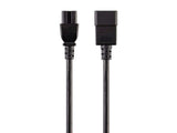 Monoprice Power Cord Iec 60320 C20 To Iec 60320 C15_ 14Awg_ 15A/1875W_ 3Prong