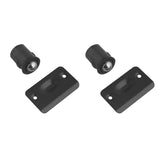 Design House 189266 Drivein Ball Catch for Use on Closet Doors with Dummy Hardware in Home or Office, 1.06L x 1.06W, Matte Bl