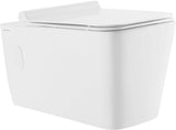 Swiss Madison Well Made Forever SMWT442 Concorde Wall Hung Toilet Bowl, Glossy White