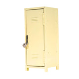 STYLEHEAVEN Mini Locker Multi Functional Decorative Girls Lockbox for Jewelry Keys Cards Yellow| Furniture | Cabinets & Cupboard