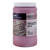 AMACO Shino SH-42 Oolong Matte High Fire Glaze Pint, 16 oz. (473 mL), Layerable Mid-High Fire Cone 5-6 (SH) Liquid Ceramic Potte