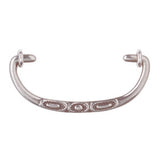 Cabinet Pull Pewter Solid Brass Scalloped Bail | Renovator's Supply