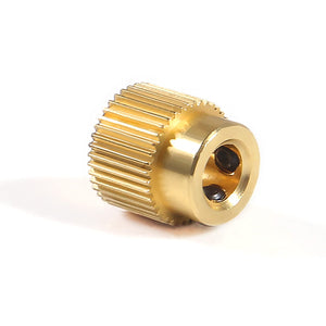 15pcs Extruder Wheel 40 Teeth Gear Brass Extruder Wheel Gear 3D Printer Parts Compatible with CR-10, CR-10S, S4, S5, Ender 3, En
