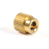 15pcs Extruder Wheel 40 Teeth Gear Brass Extruder Wheel Gear 3D Printer Parts Compatible with CR-10, CR-10S, S4, S5, Ender 3, En