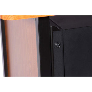 Onstage Rdls4000 4U Locking Rack Drawer, Shallow (Rdls 4000) , Black