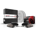 Power Stop CRK2963 front Z23 Evolution Geomet Coated Brake Kit For Audi Q3, Audi Q3 Quattro, VW Passat, VW Tiguan, VW Tiguan Lim