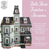 Dollhouse Miniature 1:12 Scale Cook Stove and Accessories Kit