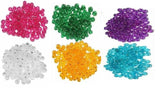 Macrame Craft Plastic Beads For Macrame Craft Wall Hanging 6 Colur (100 X 6 Colour Qty600 Beads)