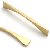 Asidrama 2030 10 Pack 7.5 Inch(192mm) Brushed Gold Kitchen Cabinet Handles, Vintage Retro Cabinet Pulls Kitchen Cabinet Hardware